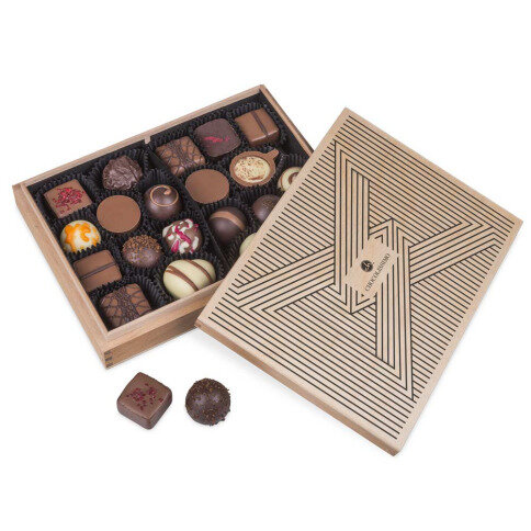 čokoládové pralinky, pralinky pro muže, dárek pro muže, luksusní dárek, elegantní dárek