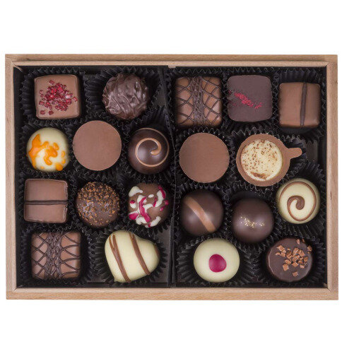čokoládové pralinky, pralinky pro muže, dárek pro muže, luksusní dárek, elegantní dárek