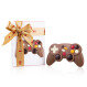 Vánoční čokoládový gamepad