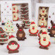 Čokoládová vánoční sada - Mikuláš a stromečky