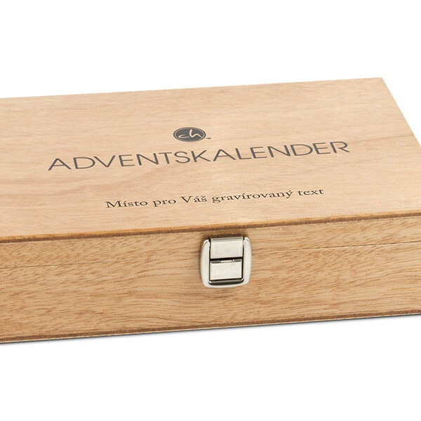 Adventní kalendář Premium - pralinky bez alkoholu