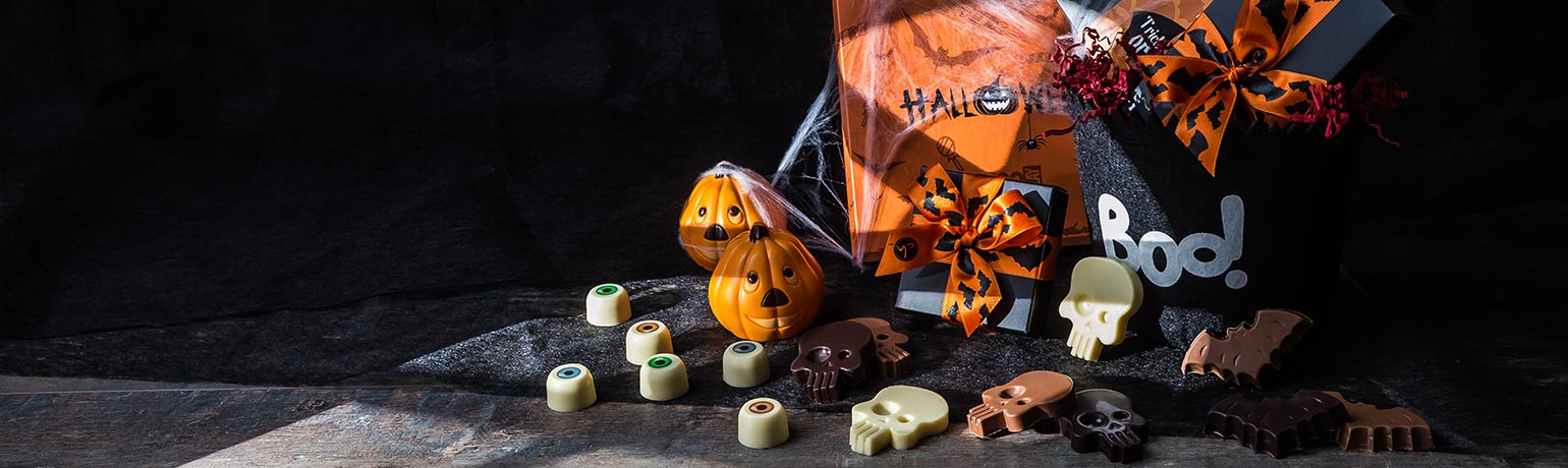 Halloweenové čokoládky